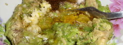 паштет из авокадо. Шаг 2