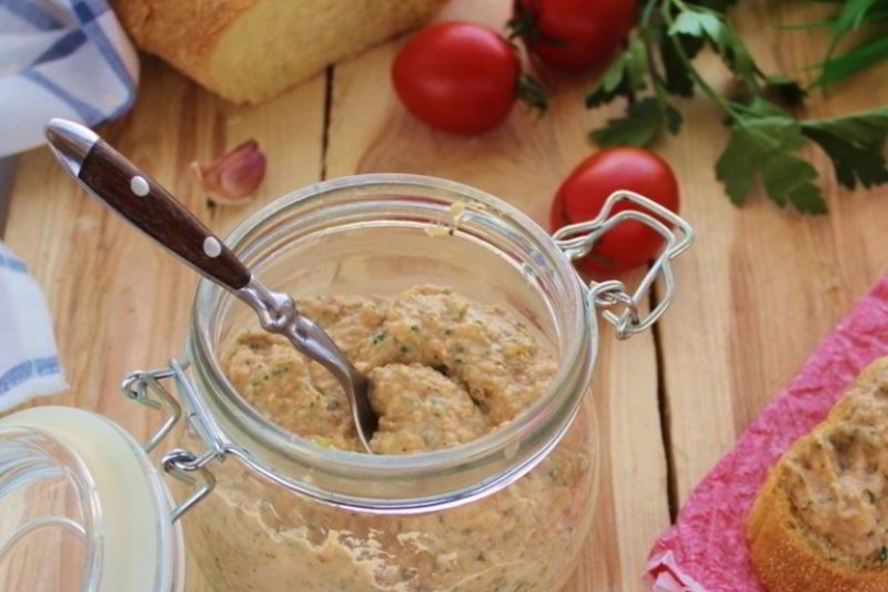 Рецепт паштет из белой фасоли