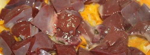 паштет из говяжьей печени с овощами. Шаг 2