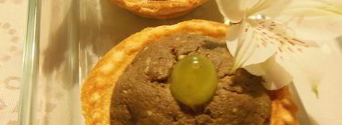 паштет из индюшиной печени с орехами и виноградом. Шаг 6