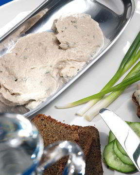 Паштет из копченой скумбрии