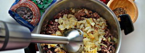 паштет из красной фасоли с гранатом. Шаг 4