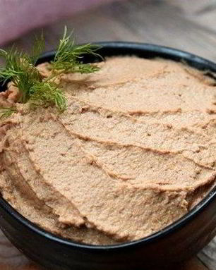 Паштет из куриной печени диетический