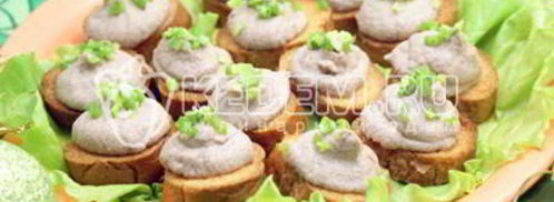 паштет из куриной печени праздничный. Шаг 16