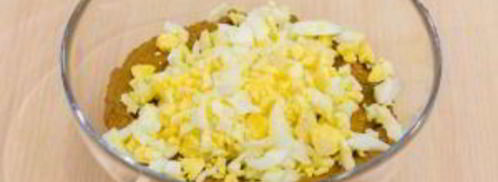 паштет из куриной печени с паприкой и яйцами. Шаг 14