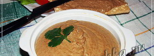 паштет из куриной печени с сыром. Шаг 6