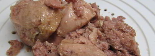 паштет из печени трески с зеленым горошком. Шаг 4