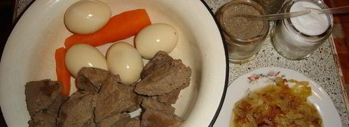 паштет на завтрак. Шаг 4