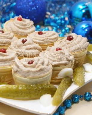 Паштет рыбный Нежные корзинки