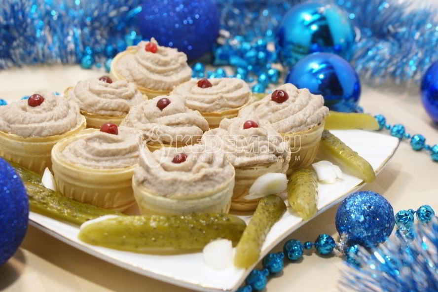 Рецепт паштет рыбный нежные корзинки