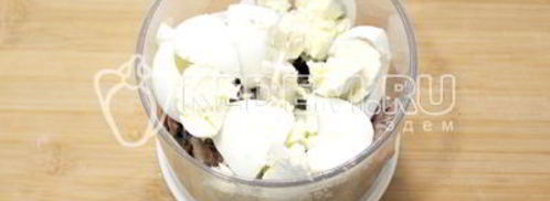 паштет рыбный нежные корзинки. Шаг 3