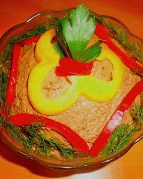 Печеночный паштет из говяжьей печени