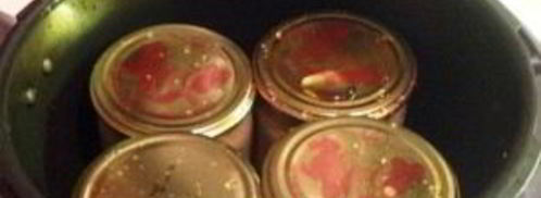 печеночный паштет на зиму в банках. Шаг 8