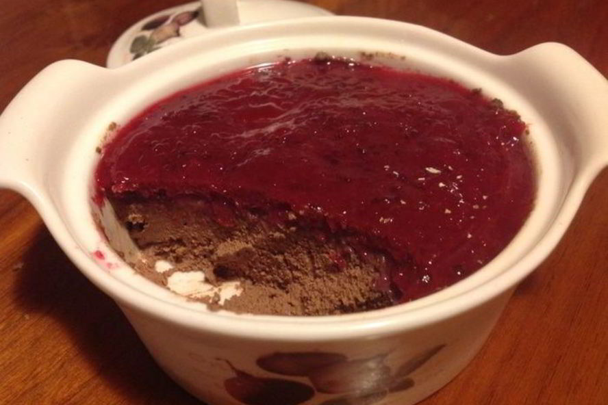 Рецепт печеночный паштет с клюквенно-мятным желе