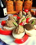 Печеночный паштет яичный