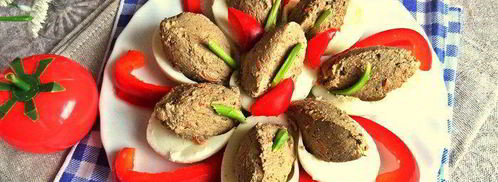 печеночный паштет яичный. Шаг 15