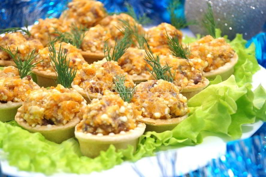 Рецепт рыбный паштет в тарталетках
