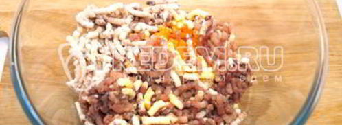 рыбный паштет в тарталетках. Шаг 4