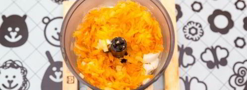 яичный паштет с печенью трески и овощами. Шаг 4