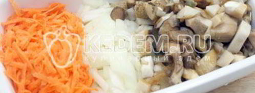 блинный торт с печенью. Шаг 7