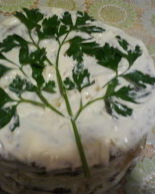 Печеночный торт