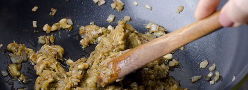 пюре из баклажанов. Шаг 11