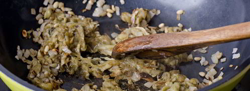 пюре из баклажанов. Шаг 9