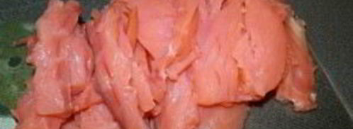 блинные роллы с семгой. Шаг 6