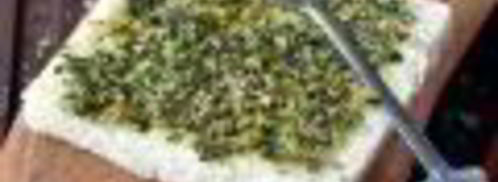 хрустящие роллы с начинкой из рыбы и песто. Шаг 2