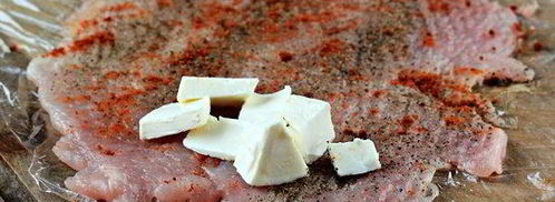 куриные роллы фаршированные брокколи и сыром. Шаг 5