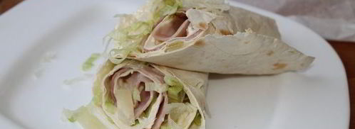 нежные роллы с ананасами и ветчиной. Шаг 5