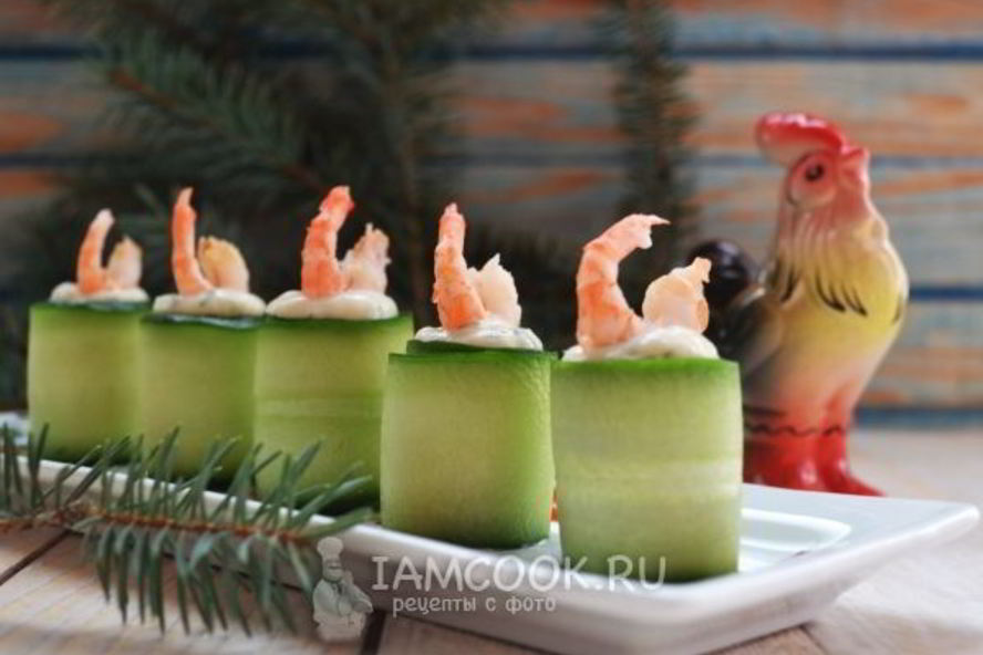 Рецепт огуречные роллы