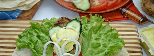 постные домашние роллы. Шаг 8