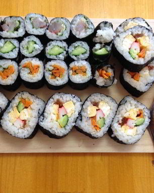 Постные роллы