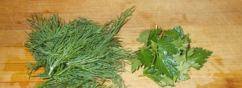 пшеничный ролл с форелью и зеленью. Шаг 4