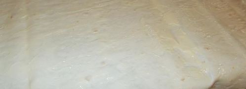 пшеничный ролл с форелью и зеленью. Шаг 6