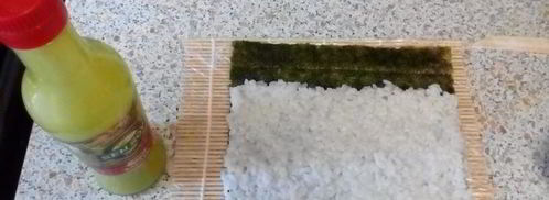 ролл фета. Шаг 2