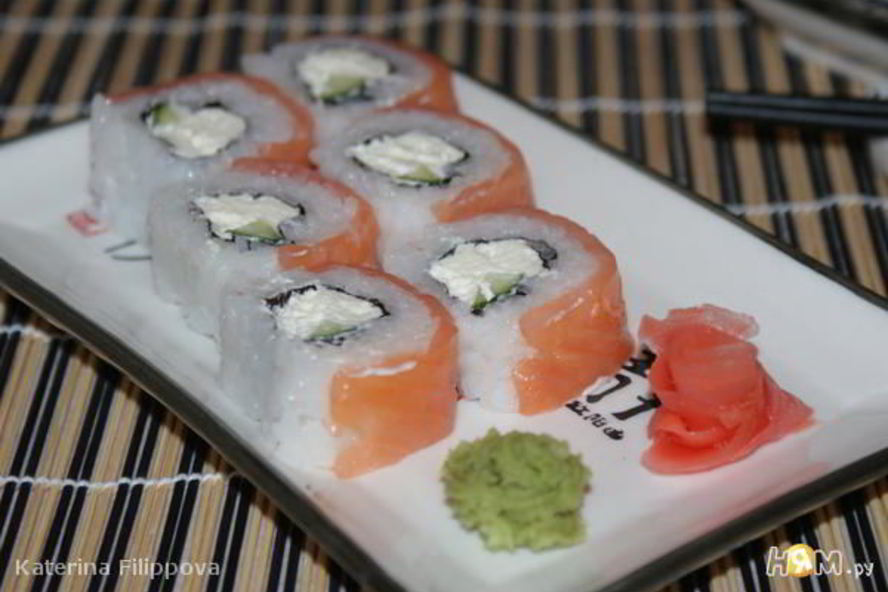 Рецепт ролл филадельфия