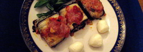 роллатини из баклажанов со шпинатом. Шаг 11