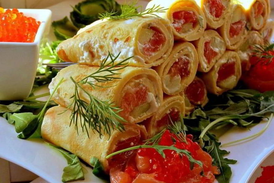 Рецепт роллы из омлета