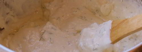 роллы из омлета. Шаг 4