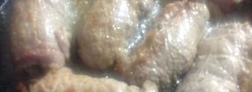 роллы из телятины с клубничным соусом. Шаг 6