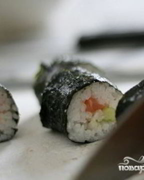 Роллы с горбушей