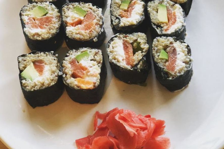 Рецепт роллы с киноа