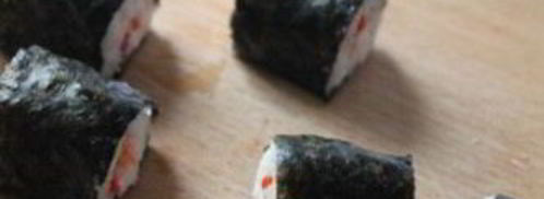 роллы с красной икрой. Шаг 7