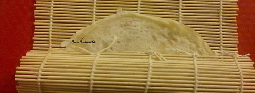 сладкие блинные роллы три вкуса с соусами. Шаг 11