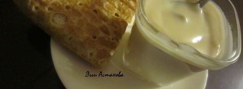 сладкие блинные роллы три вкуса с соусами. Шаг 17