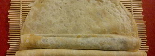 сладкие блинные роллы три вкуса с соусами. Шаг 10