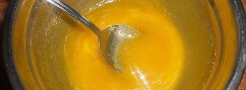 сладкие роллы из шоколадных блинчиков с клубникой и лимонным курдом. Шаг 7