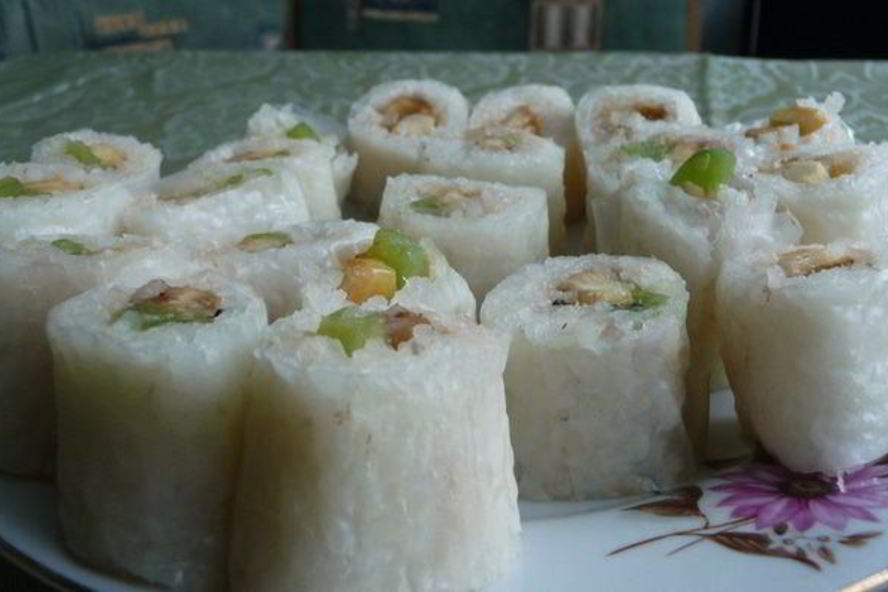 Рецепт сладкие роллы